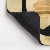 円祖禅サークル盆栽 – ゴールデンサンライズ マウスパッド (コーナー)