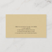 円祖禅サークル盆栽 – ゴールデンサンライズ 名刺 (裏面)