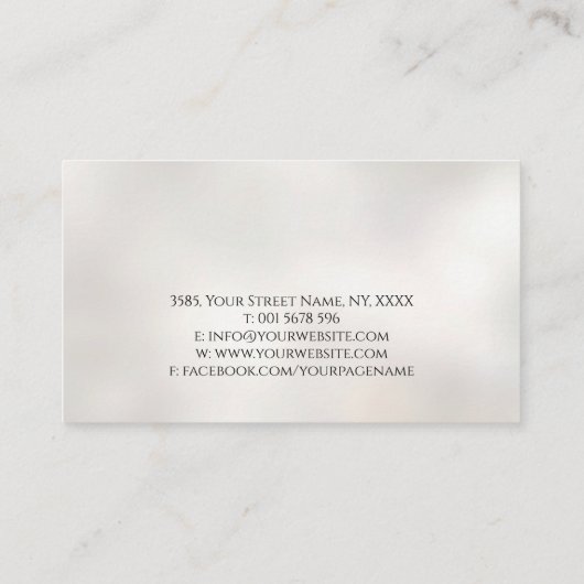 円祖禅サークル盆栽 – ゴールデンサンライズ 名刺 (裏面)