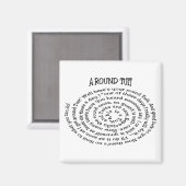 円筒磁石 マグネット (正面/裏面)