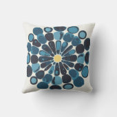 円絵を描はっきりした（ばちゃばちゃ）跳ねる装飾用クッション クッション (裏面)