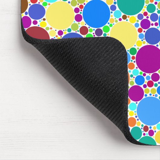 円背景 マウスパッド (コーナー)