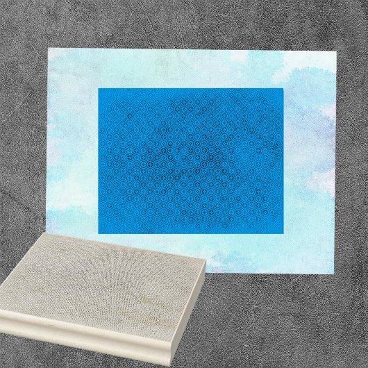 円背景 ラバースタンプ