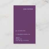 円芸術的の名刺 名刺 (裏面)