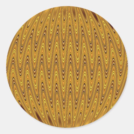 円金ゴールド ラウンドシール (正面)