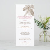 [円錐をパイン]自然結婚のメニュー メニュー (スタンド正面)