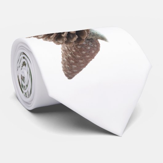 円錐を持つ松の枝 ネクタイ (ロール)