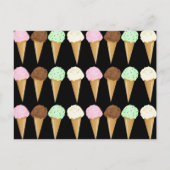 円錐カラフル ポストカード (正面)