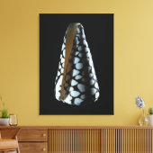 円錐シェル2 キャンバスプリント (インサイチュ (リビング))