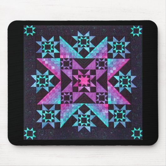 円錐形の花のマウスパッド マウスパッド (正面)