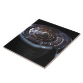 円錐形の貝 タイル (側面)