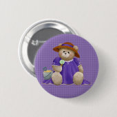 円錐形ボタンを楽しむこと 缶バッジ (正面&裏面)