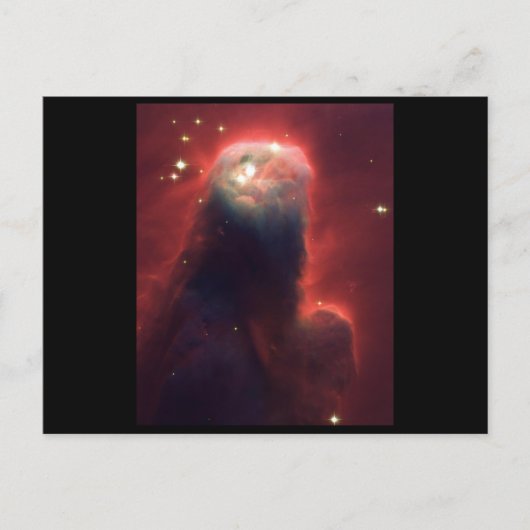 円錐星雲(NGC 2264) ポストカード (正面)