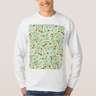 円錐松パターン Tシャツ
