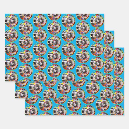 円錐状のパーティー ラッピングペーパーシート (セット)