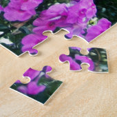 円錐花のピンクのガーデンフロックスの風景 ジグソーパズル (側面)