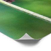 円錐花の先端の金魚 ポスター (角)