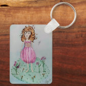 円錐花の妖精 キーホルダー (裏面)