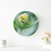 円錐花の開花 ラージ壁時計 (ホーム)