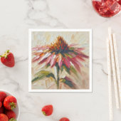円錐花インパスト絵を描ト スタンダードカクテルナプキン (インサイチュ)