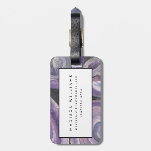 円雨 ラゲッジタグ (裏面縦)