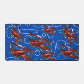 円飛んでいる デスクマット (正面)