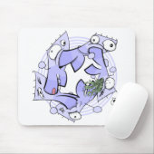 円食主義 マウスパッド (マウス)