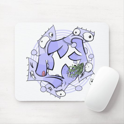 円食主義 マウスパッド (マウス)