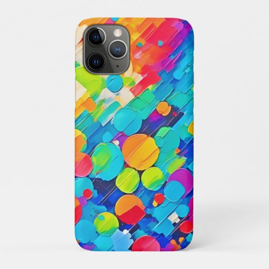 円鮮やか踊りアート Case-Mate iPhoneケース (裏)