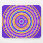円鮮やか マウスパッド (正面)