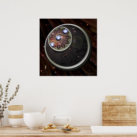 円1 ポスター (キッチン)