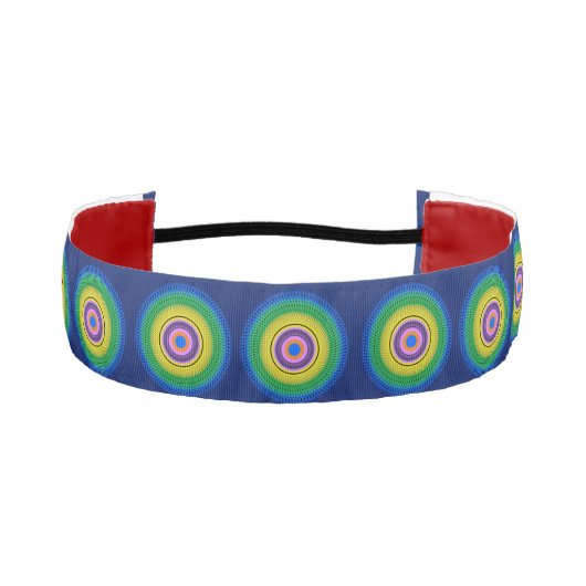 円 アスレチックヘッドバンド (正面)