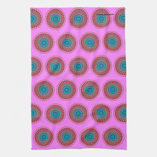 円 キッチンタオル (縦)