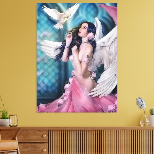 円 キャンバスプリント (インサイチュ (リビング))