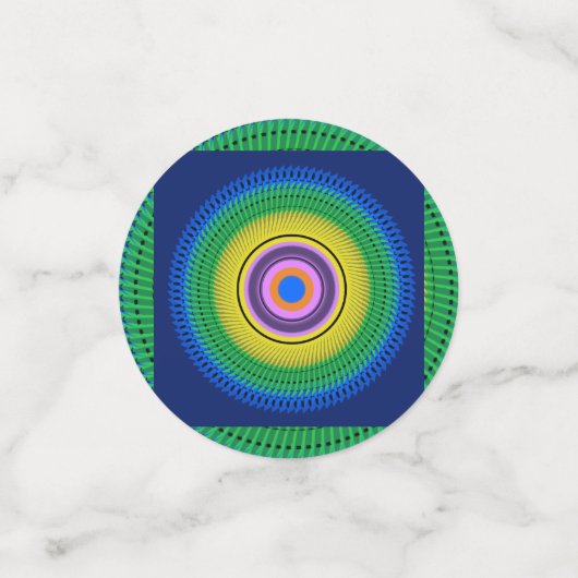 円 コンフェッティ (スモール正面)