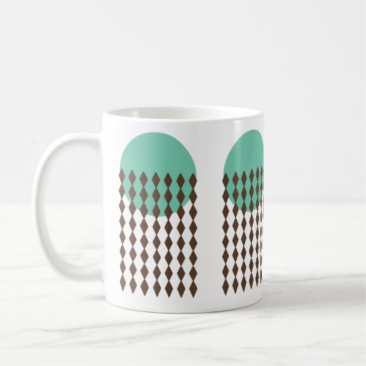 円 コーヒーマグカップ (左)