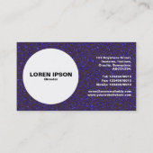 円 – ザラザラ色 名刺 (裏面)