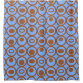 円 シャワーカーテン (正面)