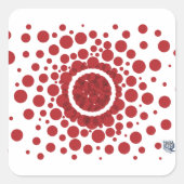 円 スクエアシール (正面)