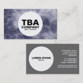 円 – スモーク 名刺 (正面/裏面)