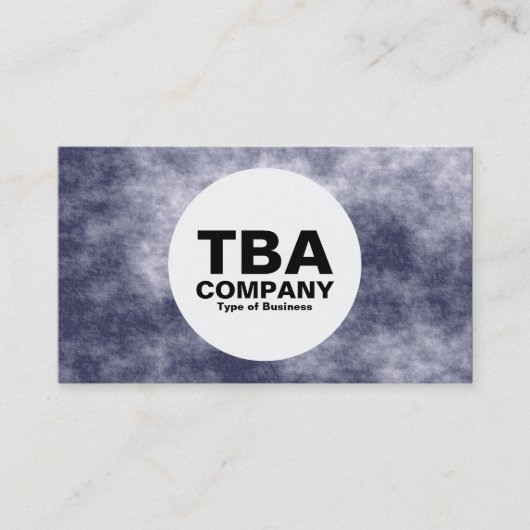 円 – スモーク 名刺 (正面)