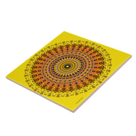 円 タイル (側面)