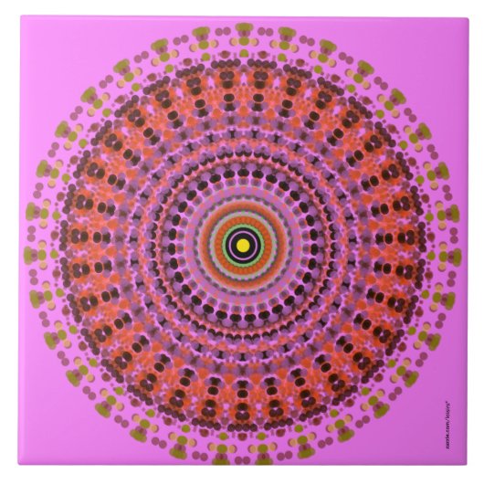 円 タイル (正面)