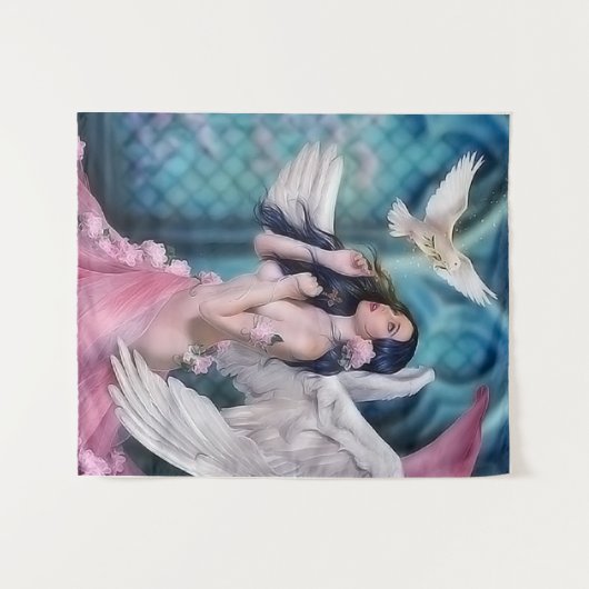 円 タペストリー (正面(横))