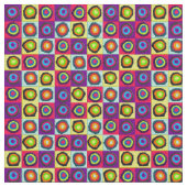 円 ファブリック (クローズアップ)