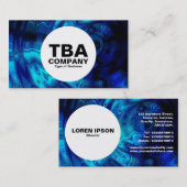 円 – ブルーウォーター 名刺 (正面/裏面)