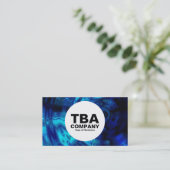 円 – ブルーウォーター 名刺 (スタンド正面)