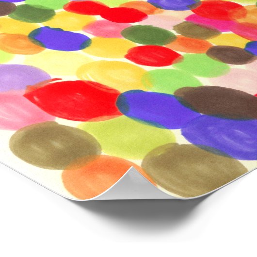 円 ポスター (角)