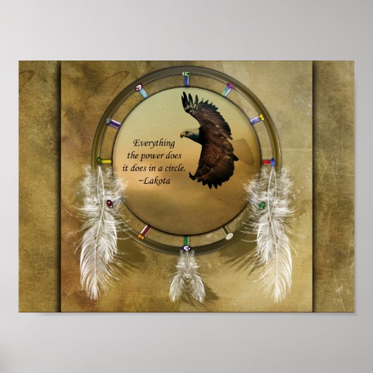 円 ポスター (正面)