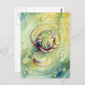 円 ポストカード (正面/裏面)